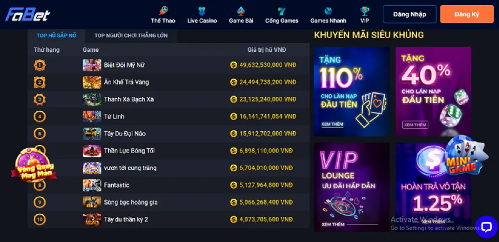 Hoàn trả hàng ngày iwin bet